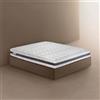 Crown Bedding Materasso King Gold sfoderabile a 7 zone molle insacchettate