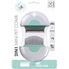 M-PETS 2 IN 1 MINI PETTINE PER PELO LUNGO VERDE