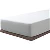 Savel - Proteggi Materasso Antiacaro Impermeabile e Traspirante | Antiallergico| Anallergico | Trattamento Antibatterico Sanitized. Tessuto a Maglia 100% Cotone. Coprimaterasso (135x190/200cm)