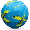 meteor Pallone da Calcio Cucito per Bambini Adolescenti e Adulti 5 4 3 1 Dimensioni e Colori Perfetto per Allenamento Giochi Ricreativi