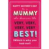 Emotional Rescue Marmellata e toast, Very Best, Mummy, carta per la festa della mamma, 159 x 235 mm