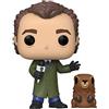 Funko 47240 Pop & Buddy: Groundhog Day- PhilW/PunxsutawneyPhil, Multicolour