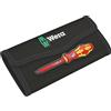 Wera Astuccio pieghevole per kit Kraftform Kompakt VDE fino a 18 pezzi, senza contenuto, 180 x 110 mm, Nero