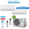 Daikin 2AMXF40A + ATXF35G + ATXF25G Condizionatore Climatizzatore 2025 Dual Split 12000 + 9000 Btu A++/A+ WiFi Inverter R32