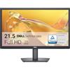 Dell SE2225H 21.5 Full HD (1920x1080) Monitor, 75Hz, VA, 5ms, VESA (100x100mm), HDMI, VGA, 3 Anni di Garanzia, Nero