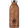 24Bottles Clima Bottle 050 Wood Sequoia