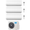 MIDEA CONDIZIONATORE MIDEA TRIAL SPLIT XTREME PRO 9000+9000+9000 BTU WIFI INVERTER M3OA-27HFN8-Q A++