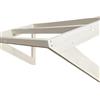 Leroy Merlin Pensilina Toscana in legno bianco L 140 x P 85 cm