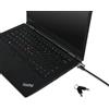 Lenovo 4XE1L68273 cavo di sicurezza Nero 1,8 m 4XE1L68273