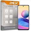 REY Pellicola salvaschermo per XIAOMI REDMI 10 - REDMI 10 2022, Vetro temperato, di qualità Premium