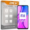 REY Pellicola salvaschermo per XIAOMI REDMI 9/9A/9C/ 9AT/ 10A, Vetro temperato, di qualità Premium