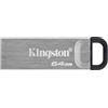 KINGSTON TECHNOLOGY Pendrive Kingston DataTraveler Kyson 64 GB USB 3.2 Argento