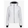Cmp Woman Jacket Zip Hood Giacca Sci Bianca Donna