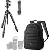 Manfrotto Befree Advanced kit Foto da Viaggio,Chiusura Gambe Twist, Alluminio, T