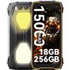 Blackview BV7300 Android 14 Rugged Smartphone 15000mAh 18GB+256GB Telefono NFC