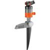 Gardena Irrigatore a turbina Gardena Comfort (su picchetto): Irrigatore per superfici sino a 450 m², regolazione della gittata, filtro integrato (8144-20)