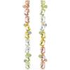 SWAROVSKI ORECCHINI PENDENTI GEMA, MULTICOLORE, PLACCATI COLOR ORO 5705809