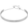 SWAROVSKI COLLANA GIROCOLLO MATRIX, BIANCO, PLACCATA RODIO 5685755