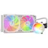 Valkyrie Dissipatore a Liquido Valkyrie A240 - 120mm Bianco ARGB per Socket Intel e AMD