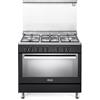 De'Longhi PEMA 96 ED cucina Elettrico Gas Nero