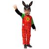 Ciao- Bing 11280.2-3 Costume da Coniglio Unisex per Bambini, 2-3 Anni, Rosso/Nero, Multicolore