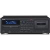 TEAC AD-850-SE DOUBLE CASSETTE PLAYER CON USB BLACK NUOVO