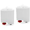 Rowenta Tefal Rowenta XD9060 - Set 2 cartuccia anticalcare per generatori di vapore Easy Steam VR5020 - VR7040 - VR7041 - VR7260 - VR7261 - VR7262