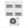 Hisense Climatizzatore Hisense Quadri Split Console 9+9+12+12 con 4AMW81U4RAA R-32 9000+9000+12000+12000