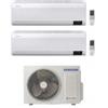 Samsung Climatizzatore Condizionatore Dual 9+9 SAMSUNG WINDFREE ELITE Da 9000+9000 Btu Gas R32 con Wifi New