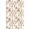 MANI TEXTILE - Tappeto di Natale Beige Dimensioni - 70x140
