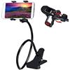 Chapter Seven Porta Cellulare da Tavolo,Universale Collo Oca Supporto Cellulare Porta con Braccio Regolabile e Rotazione di 360 Gradi Supporto Stand da 4'' a 7.2 ''