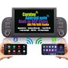 Biubiubiu integrata wireless CarPlay e wireless Android Auto 7 pollici DSP Autoradio per Fiat Panda 2013-2020 compatibile con comandi al volante Bluetooth IPS schermo EQ AM FM RDS Radio Navi Stereo Subwoofer