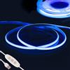 Fosingut Blu COB Striscia LED Camera,Fosingut 5v 2m USB Luci LED TV Retroilluminazione Intelligente Dimmerabile 960 LEDs CRI90 catena luminosa a Strisce LED Adesive per Cucina Sottopensile, Armadio, PC, Mirror