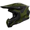AIROH TWIST 3 MILITARY MATT Casco Integrale Cross