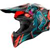 AIROH WRAAAP CYBER ORANGE GLOSS Casco Integrale Cross
