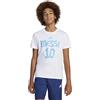 ADIDAS JR MESSI N&N G TEE T-shirt Sportiva Ragazzo