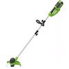 Greenworks 40V Tagliabordi a Batteria per Giardini Medi, Altezza Regolabile, Ampiezza di Taglio 30cm, Filo di Nylon da 1,65mm con Autofeed, SENZA Batteria 40V e Caricabatterie, Garanzia 3 Anni G40LT