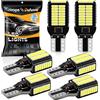 Defvnsy T15 W16W 921 912 LED Lampadina Canbus senza errori 12V 24V 6000K Bianco, 4014 54SMD Lampadina per Auto per Luci di retromarcia, Parcheggio Posteriore Backup Luce Inversa
