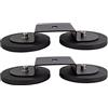Willpower 2PCS LED Light Bar Magnetico Staffe di Montaggio Universale Ventosa Supporto Magnetico Base di Montaggio per Off Road Luce di Guida Fendinebbia LED Luce di Lavoro LED Cialde sul tetto del