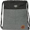 safta BLACKFIT8 OLD SCHOOL - Zaino a sacco piatto grande, ideale per bambini di diverse età, tessuto riciclabile, comodo e versatile, qualità e resistenza, 35 x 40 cm, Nero/Grigio, M, Casual