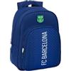 safta F.C. Barcellona NAVY Blue - Zaino scuola per bambini, ideale per bambini di diverse età, comodo e versatile, qualità e resistenza, 27 x 10 x 33 cm, Blu navy, M, Casual