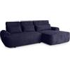 Robin Inspire Divano Angolo Con Funzione Letto E Vano Contenitore A Forma Di L Autonomo Destra Aldo Blu Marino 266 x 160 x 87 cm