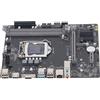Cuifati Scheda Madre per Computer H81M, Scheda Madre da Gioco LGA 1150, Mob DDR3 64G con SATA3.0, NVME M.2, Slot Grafico PCI - E X16, Scheda LAN Gigabit