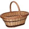 Vacchetti Cesto Vimini Naturale Ovale 42x30x16h cm