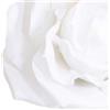 Vacchetti Fiore Tessuto Rosa Bianco Diam 45x25h cm