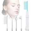 blayram Alta Frequenza Viso Professionale - blayram 4 in 1 Elettroterapia Massaggiatore Facciale per Rimozione dell'Acne, Rughe, Rimozione dell'Acne, Linee Sottili (Blu)