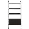 KARTELL libreria da parete con 3 ripiani da 90 cm e 1 contenitore ADAM WOOD - 8904-NN
