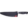 Master Class MasterClass Coltello da chef con fodero affilacoltelli EdgeKeeper, acciaio inox, 20 cm, nero