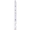 Maco Canalina per porta con leva pieghevole, raggio 8, 255 x 18 mm, guarnizione per porta, in acciaio