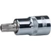 KS Tools 918.1724 1/2Bussola p.viti Torx c.foro CHROME TB27